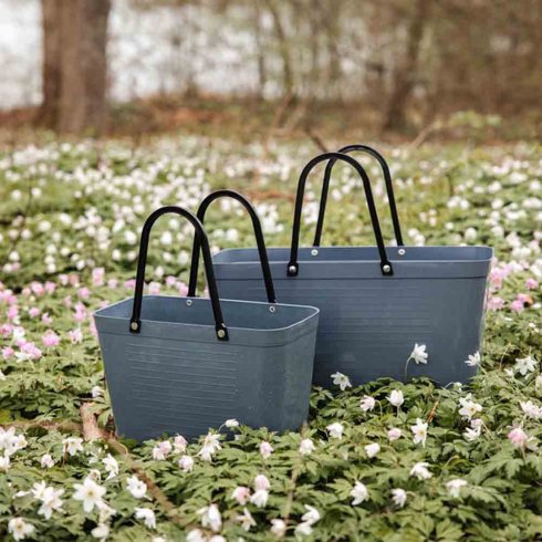 Hinza-veske, liten, dueblå – Green Plastic