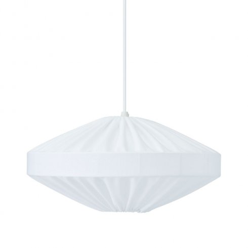 Edith lampeskjerm Franza Hvit – Pr Home