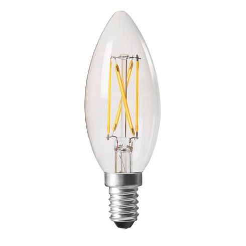 Lyskilde Elect Led Filament Kron klar Ø 4 cm E14
