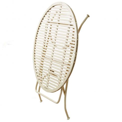 Bornholm utebord Ø 61 Beige