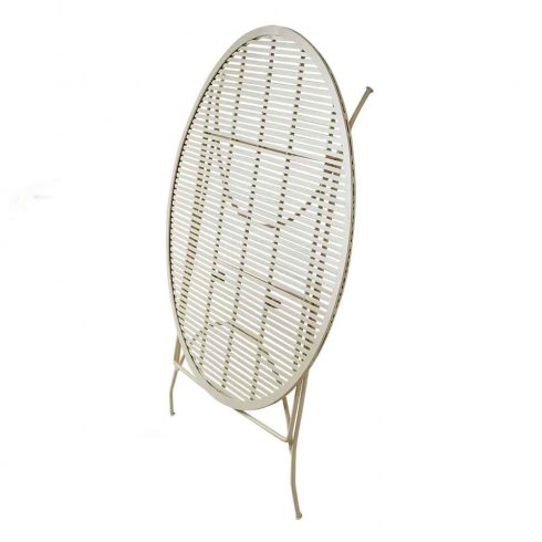 Visby jernbord, Ø 100 cm, elfenben
