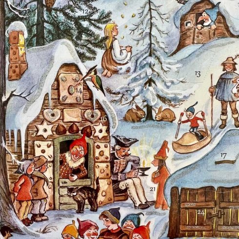 Gammeldags adventskalender «Fairytale»