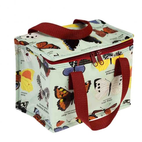Kjølebag / matpakkebag med sommerfugler