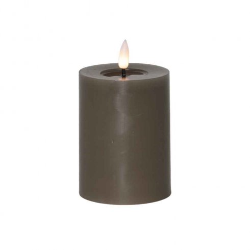 Led Blockljus flytende voks Mullvad 12,5 cm