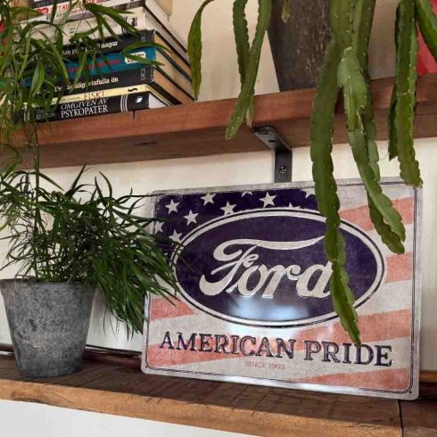 Ford-metallskilt «American pride», 30 x 40 cm