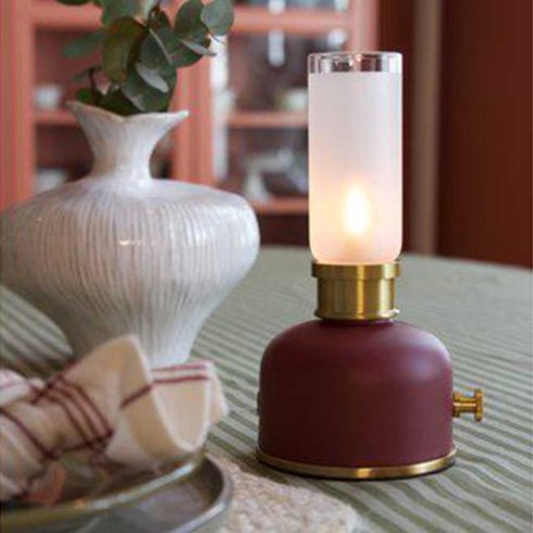 Frida bordlampe Mørkerød – Pr Home