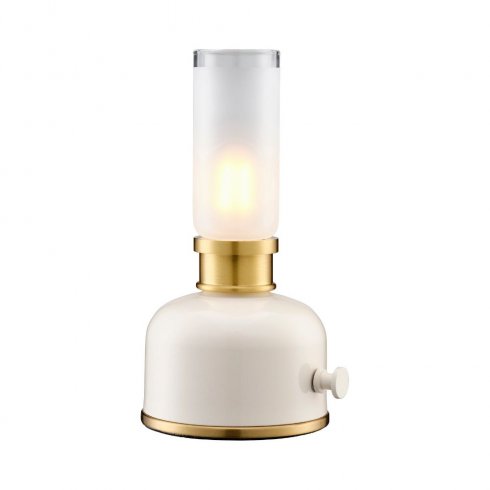 Frida bordlampe, beige – Pr Home