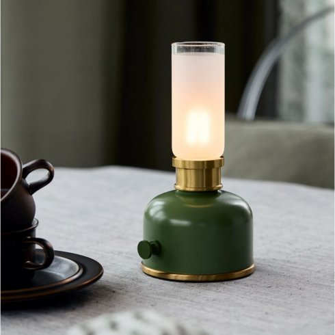 Frida bordlampe, grønn – Pr Home