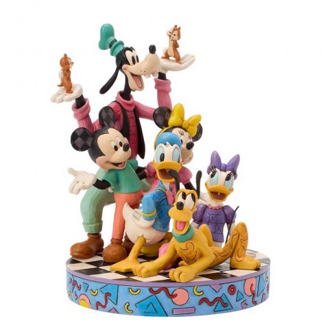 Disney-figur: Retro-Mickey og vennene fra 90-tallet