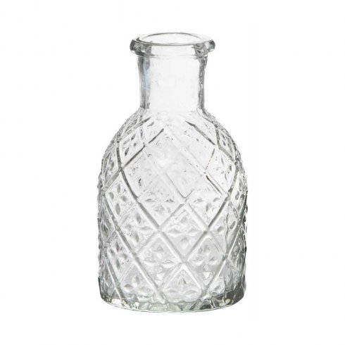 Apotekerglass til lys, mønstret