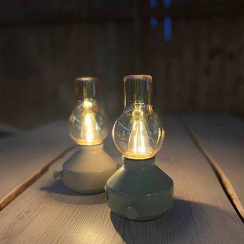 Oppladbar bordlampe Glimt Grønn/Amber – Pr Home