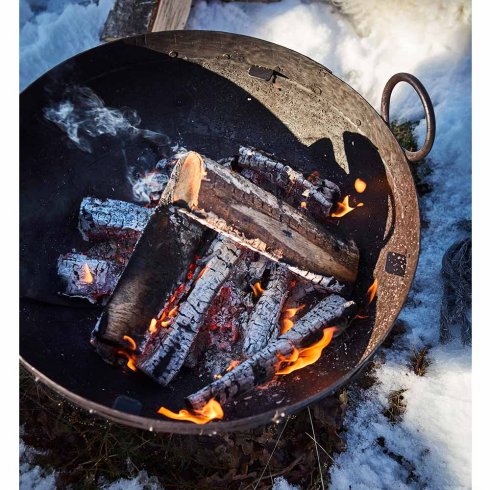 GRILL Ildkurv Ø 65 cm Brun