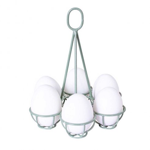 Eggholder til 6 egg, grønn