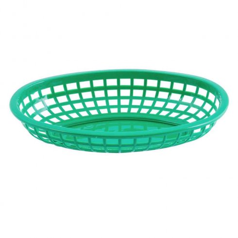 Serveringskurv, grønn (dinerbasket)