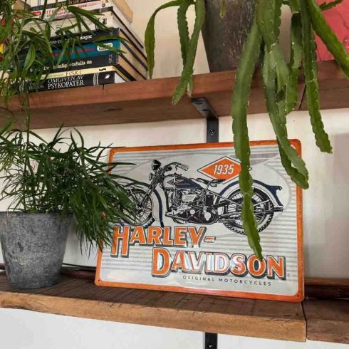 Harley Davidson metallskilt 30 x 40 cm