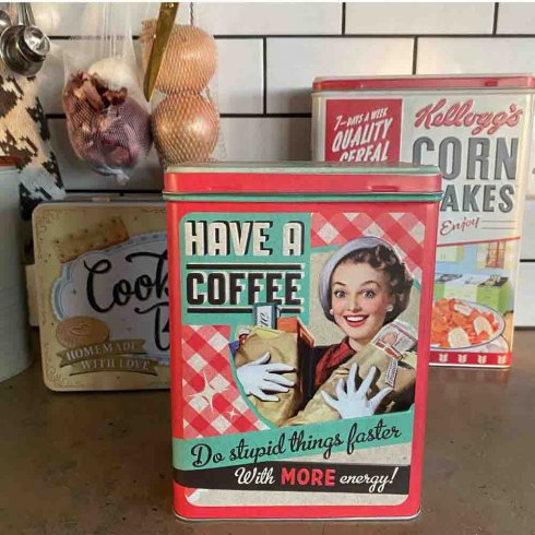 Kaffeboks «Have a coffee», 3 liter