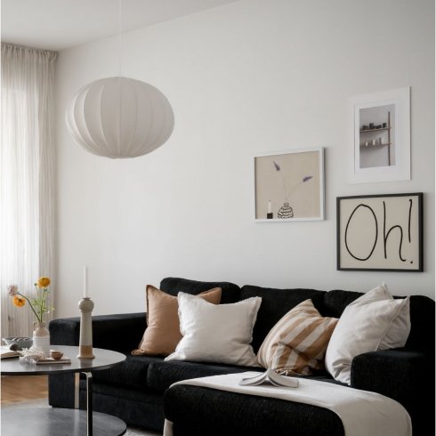 Hilma taklampe, hvit – Pr Home