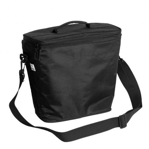 Hinza kjølebag, høy modell, svart, med skulderrem