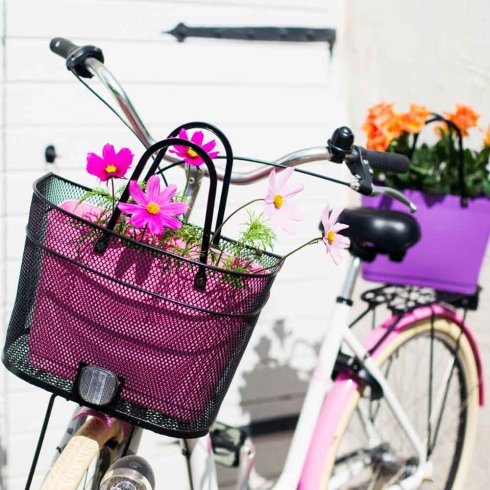 Hinza-veske, liten, lilla – Green Plastic