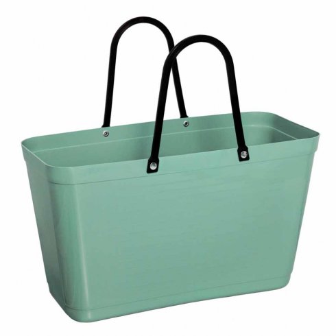 Hinza-veske, stor, olivengrønn – Green Plastic