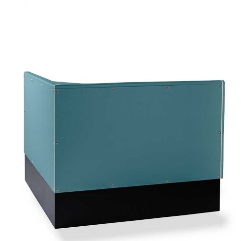 Diner-sittegruppe – retro-sofa 120 cm, hjørne
