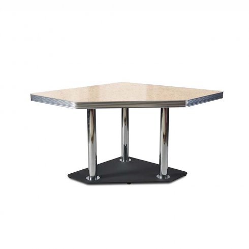 Hjørnebord på diner (i bås)