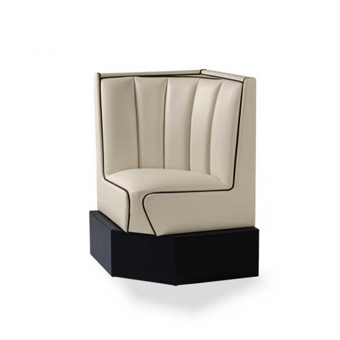 Diner-sofa – retro-sofa 60 cm hjørneelement