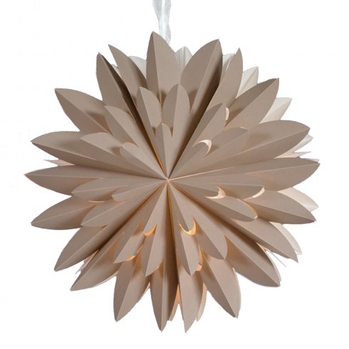 Hyacint Star Beige 50 cm – Pr Home