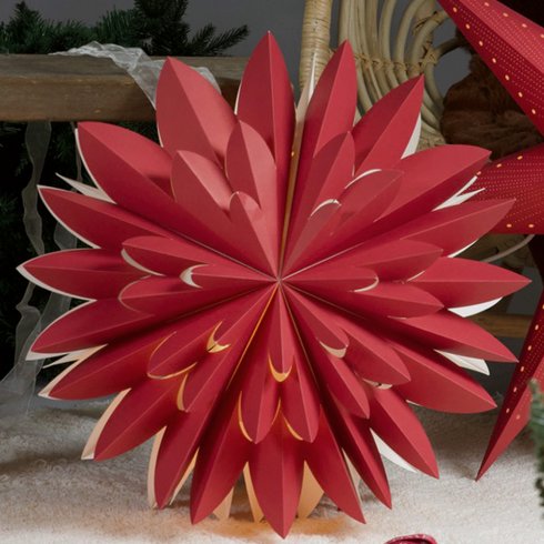Hyacint Star Rød 50 cm – Pr Home