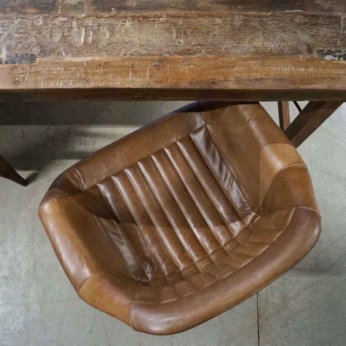 Spisestol Icon i skinn fra Trademark Living