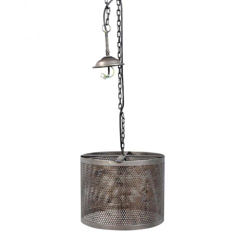 Taklampe Kelly med patina