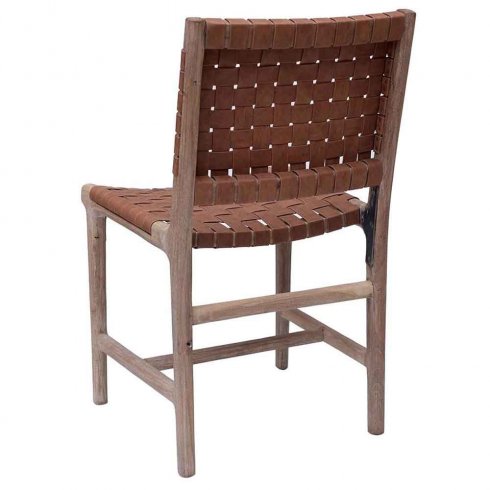 Spisestol James med skinn fra Trademark Living