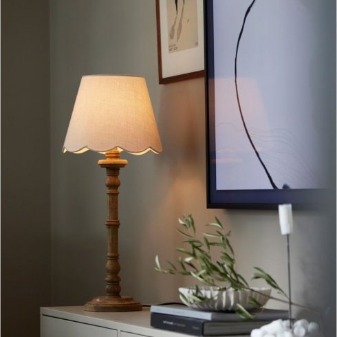 Joy bordlampe Natur / lin 66 cm – Pr Home