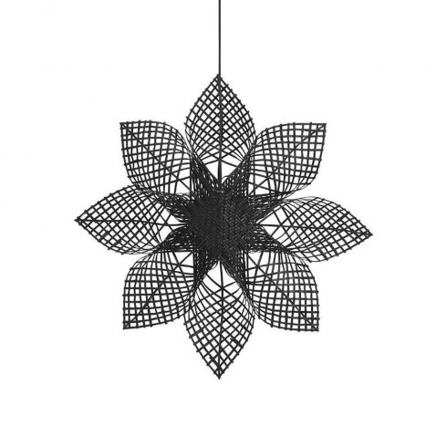 Julestjerne Anna Star Svart 82 cm
