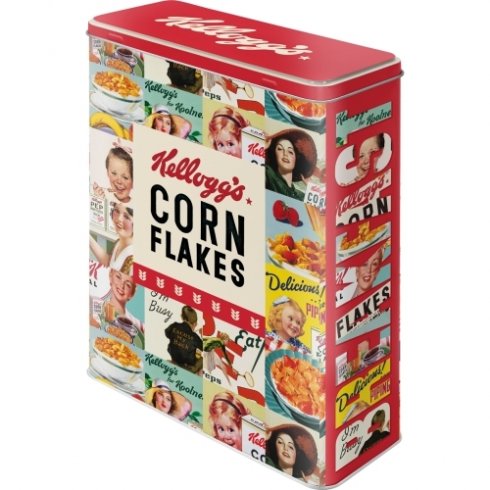 Bilder av cornflakes-boks, 4 liter