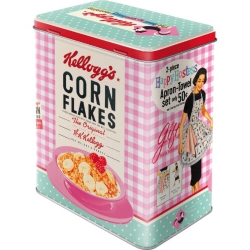 Flingeboks med Kellogg’s Pink Cornflakes, 3 liter