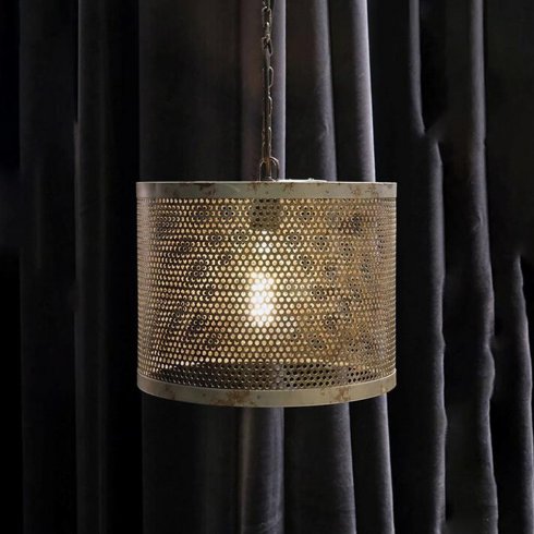 Taklampe Kelly med patina