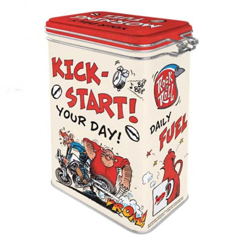 Blikkbeholder «Kick start» – plukkepinner