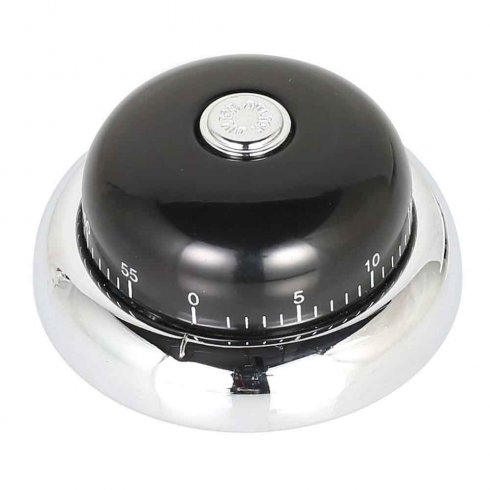 Kjøkkentimer Svart Bell Dulton, magnetisk