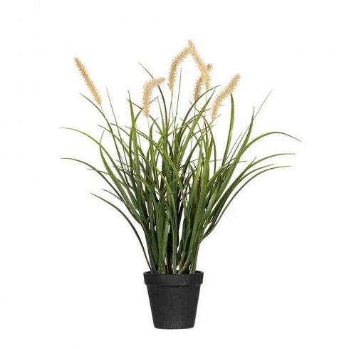 Dunborstgress, kunstig plante, 56 cm