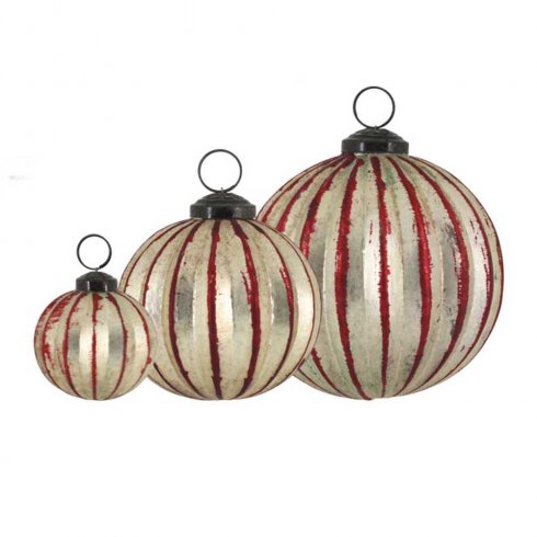 Julekuler, blanding, 3 sett, Cherry Champagne