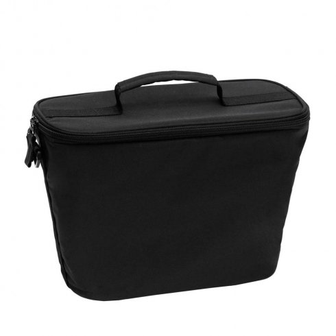 Hinza kjølebag, liten modell, svart, med skulderrem