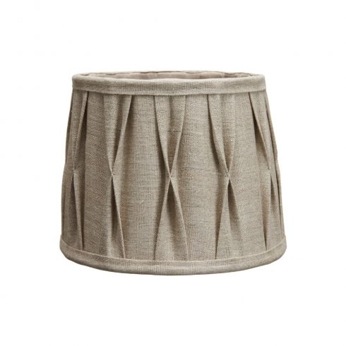 Lampeskjerm Sofia Plisse Stygn Natur – Pr Home