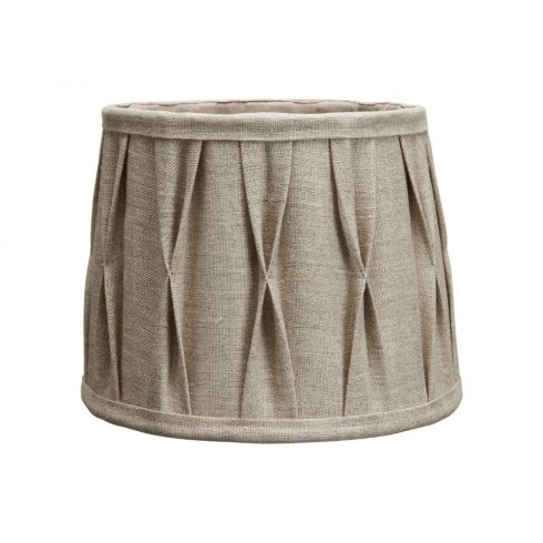 Lampeskjerm Sofia Plisse Stygn Natur – Pr Home