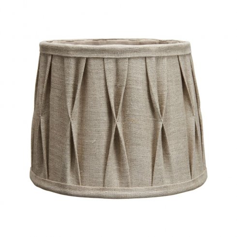 Lampeskjerm Sofia Plisse Stygn Natur – Pr Home