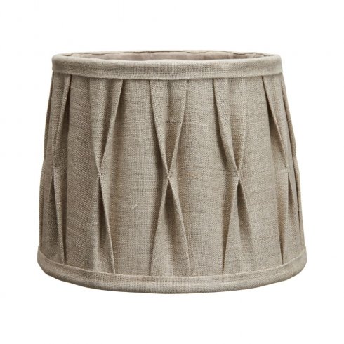 Lampeskjerm Sofia Plisse Stygn Natur – Pr Home