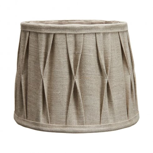 Lampeskjerm Sofia Plisse Stygn Natur – Pr Home