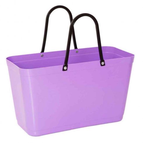 Hinza-veske, stor, lilla – Green Plastic