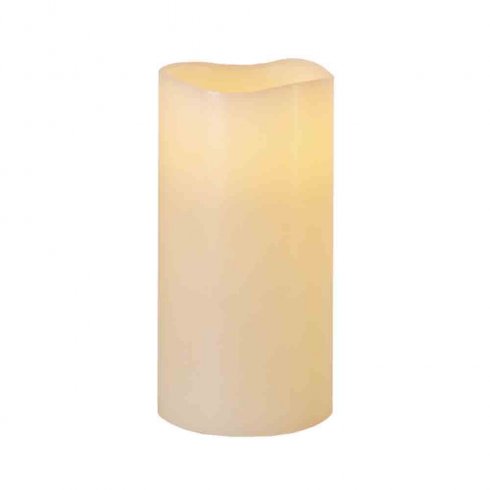 LED-blokklys, Ø 10 cm, høyde 20 cm