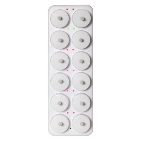 LED-oppladbare telys, 12-pakning